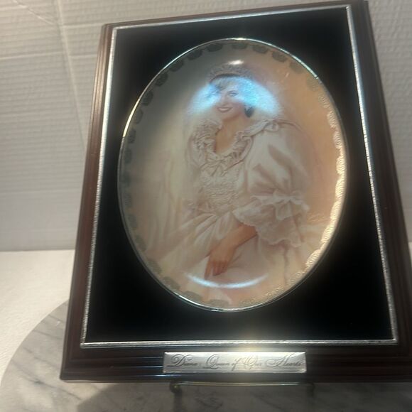 The peoples princess Diana plate box framed - Picture 2 of 7